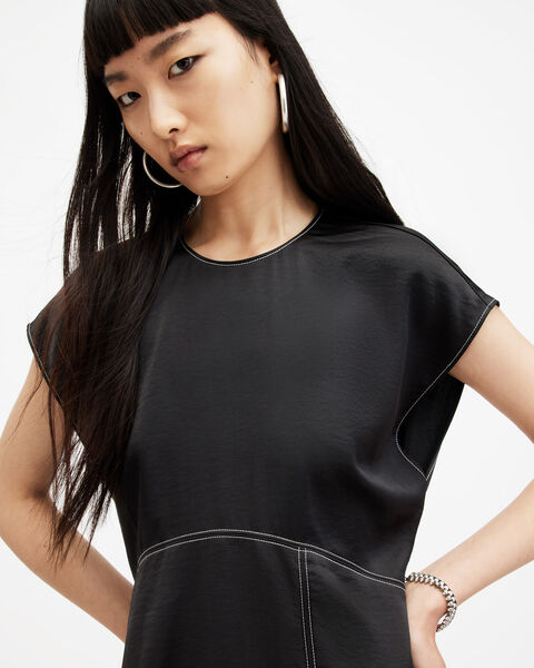 Buy Agnes Maxi Dress For Women - Black | AllSaints UAE Buy Agnes Maxi Dress For Women - Black | AllSaints UAE
